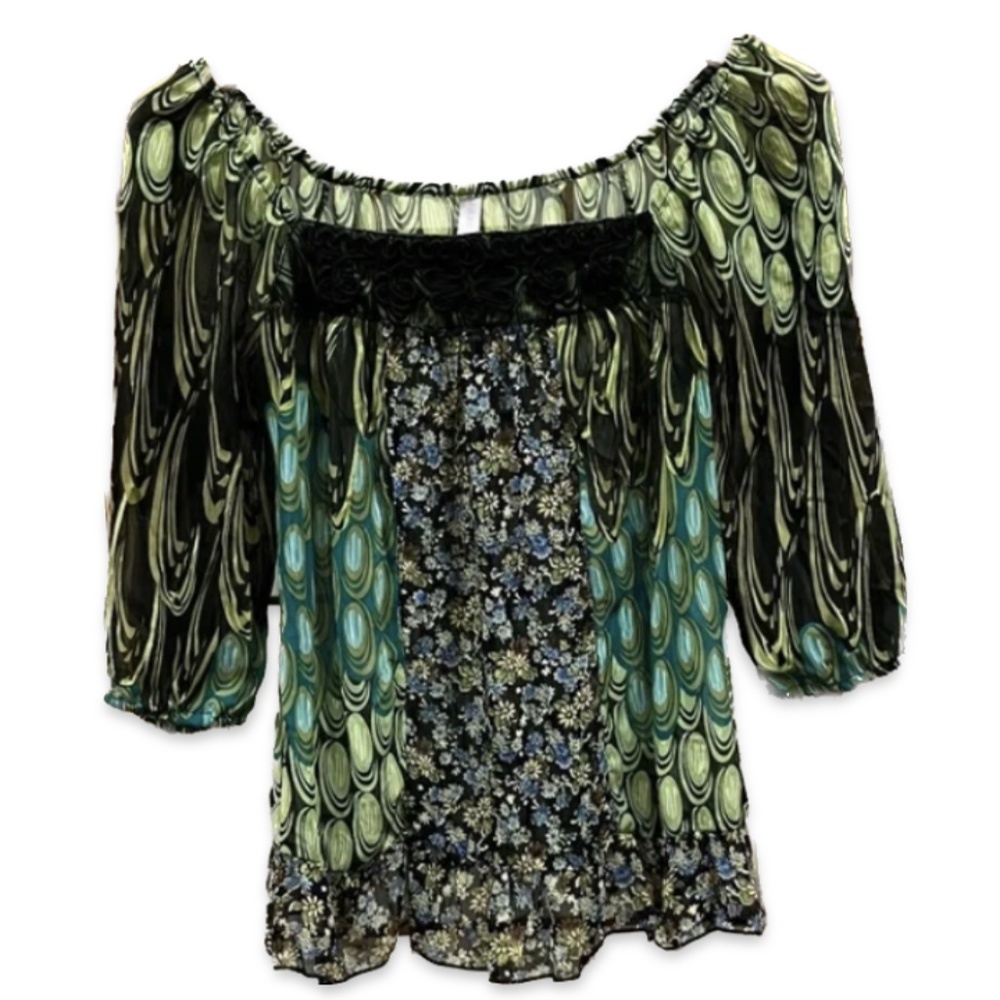 Sheer blouse